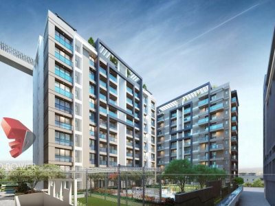 3d-interior-high-rise-apartment-day-view-architectural-services- Mangaluru-3d- visualization -service